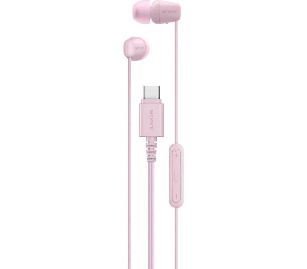 Earphones Sony IER-EX15CP Type-C w/ Microphone Pink
