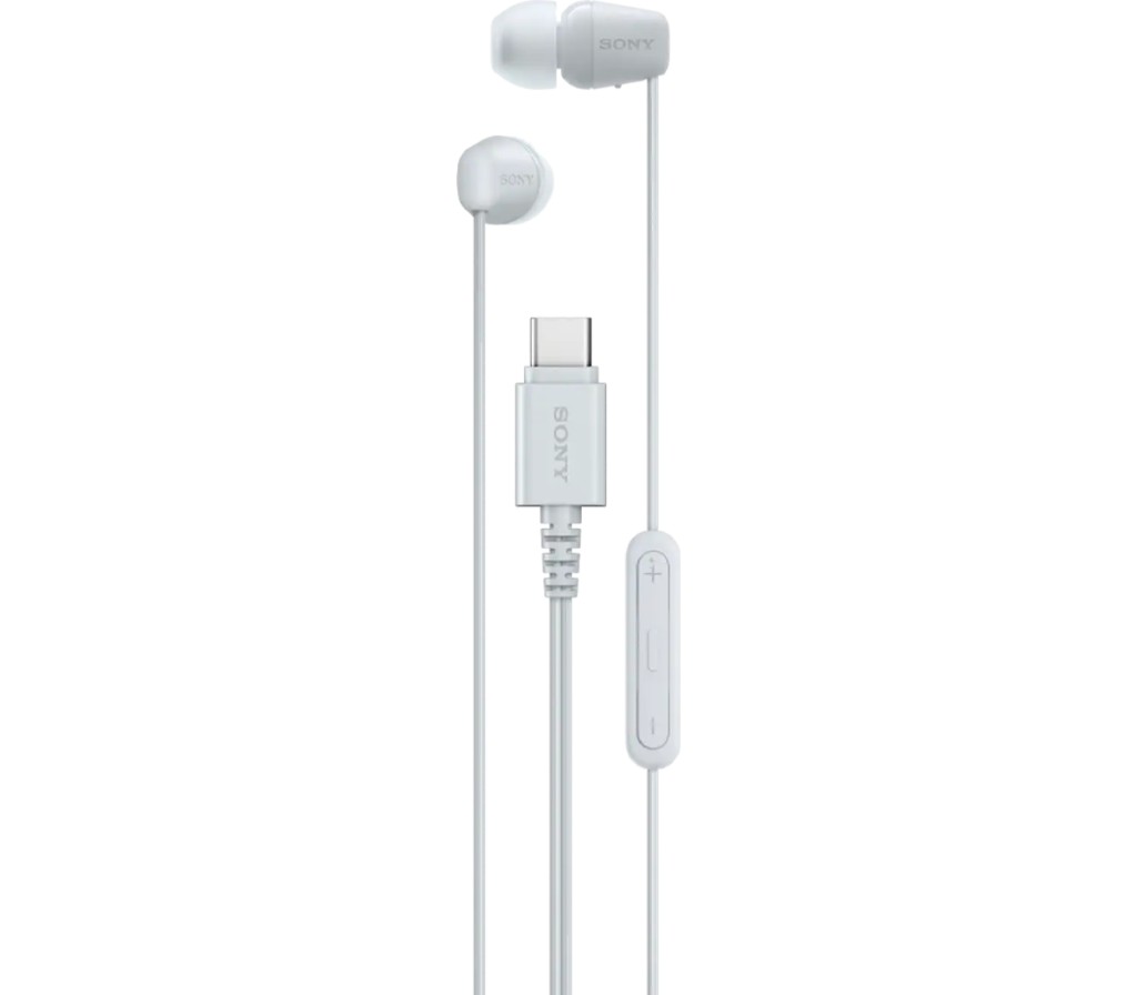 Earphones Sony IER-EX15CW Type-C w/ Microphone White