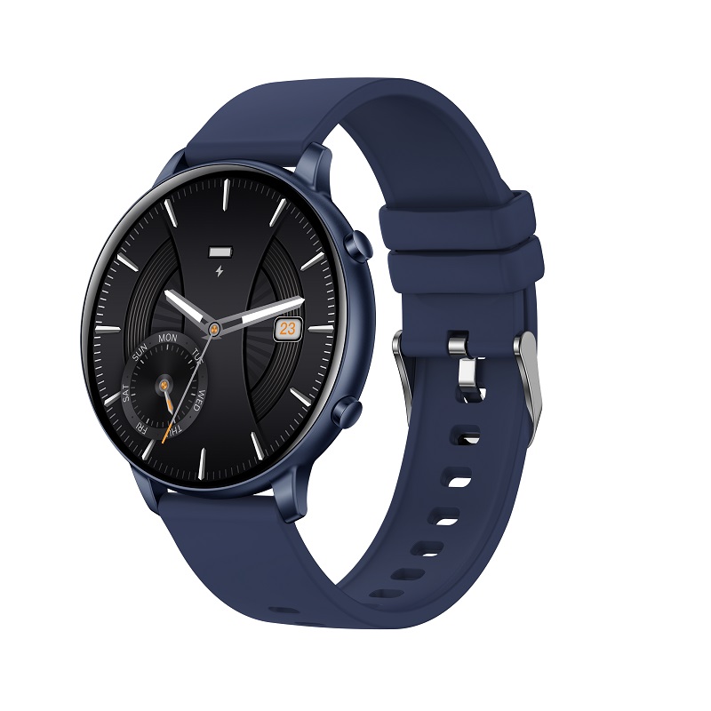 North Edge Healthcare Watch G28 Blue with Heart Rate, Blood Pressure, Blood Oxygen