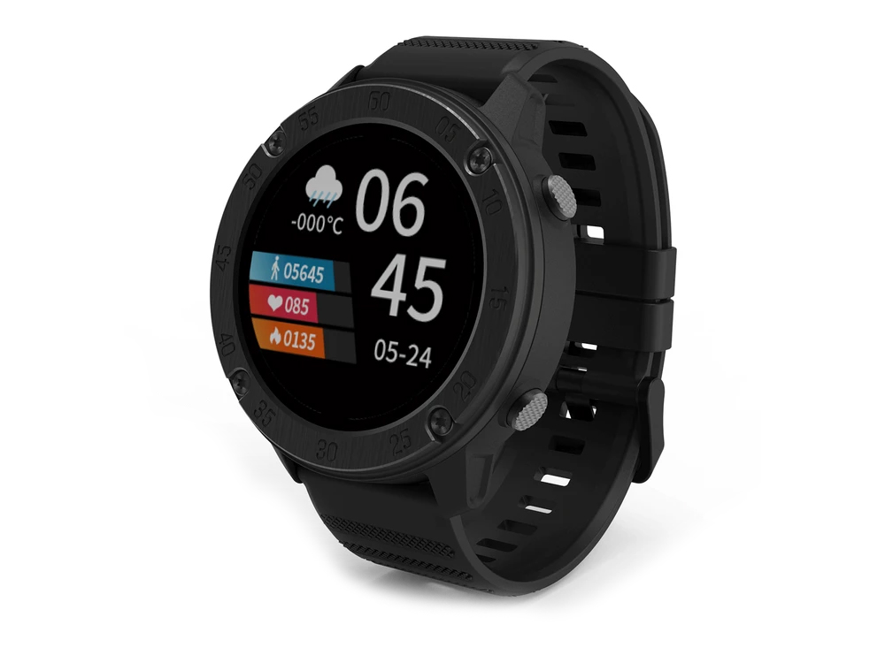 Smartwatch Blackview X5 Black 1.3" Heart rate/IP68 Waterproof/BT/9 Sport modes/Sleep Monitor