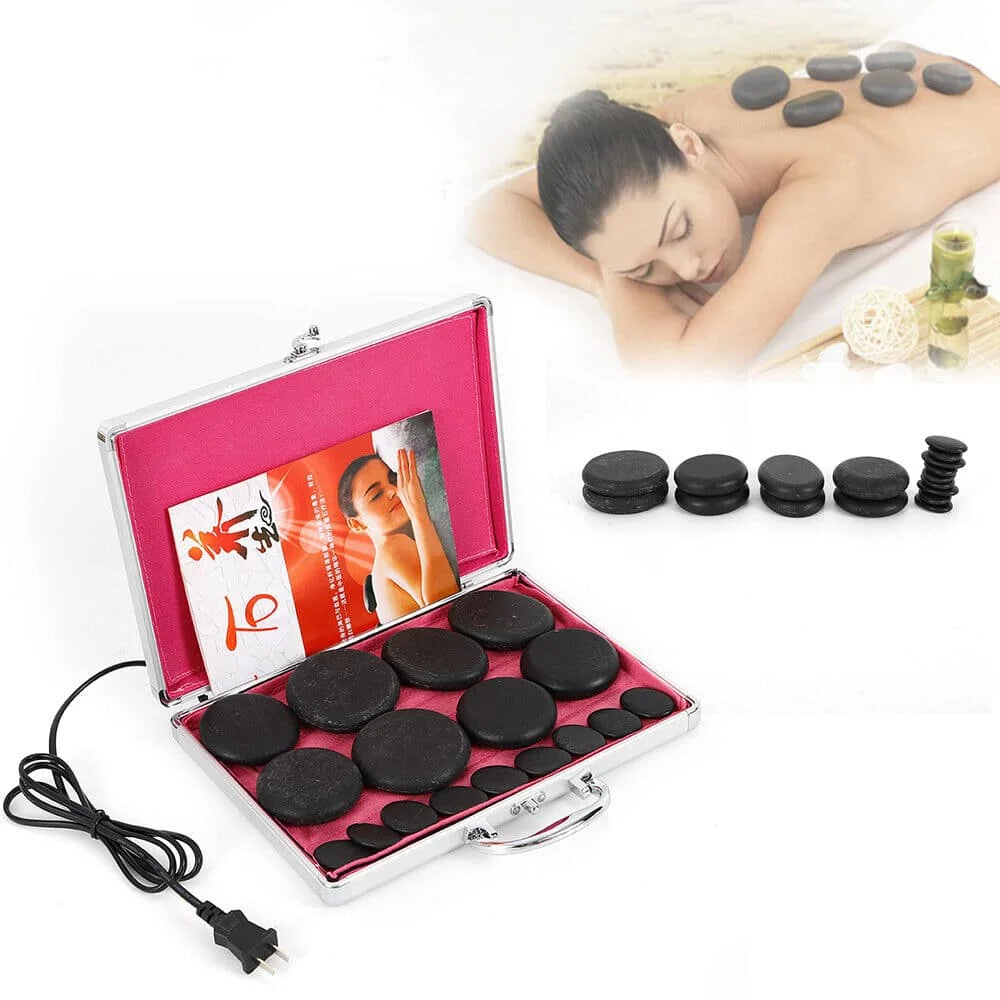 Spa hot stone box
