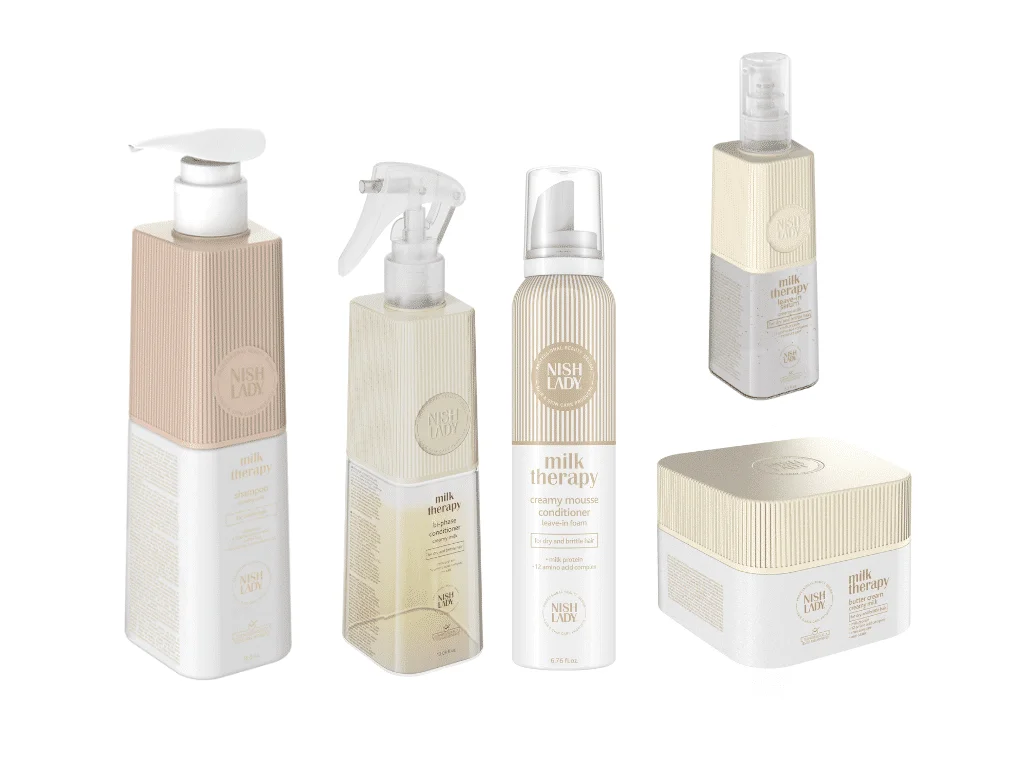 Nishlady Milk Therapy Kujdes dhe hidratim flokësh