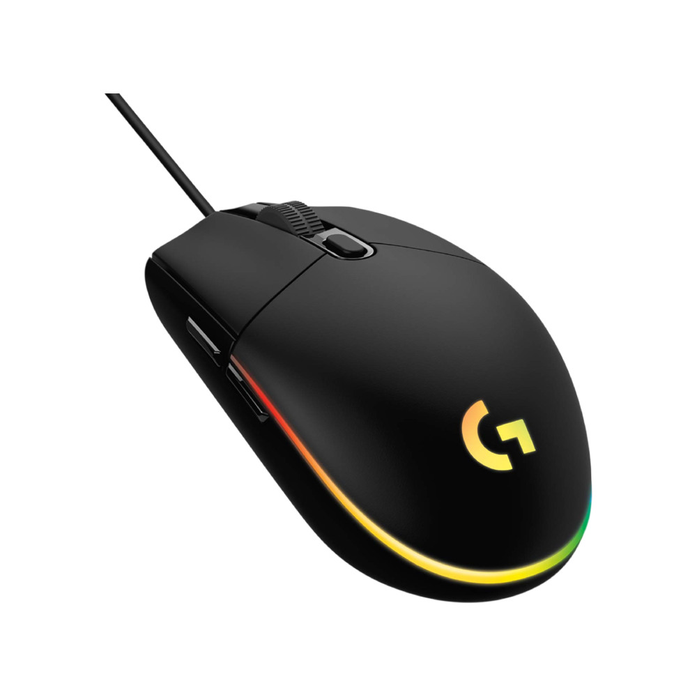 Logitech G102 Light Sync Gaming Wired Mouse with Customizable RGB Lighting