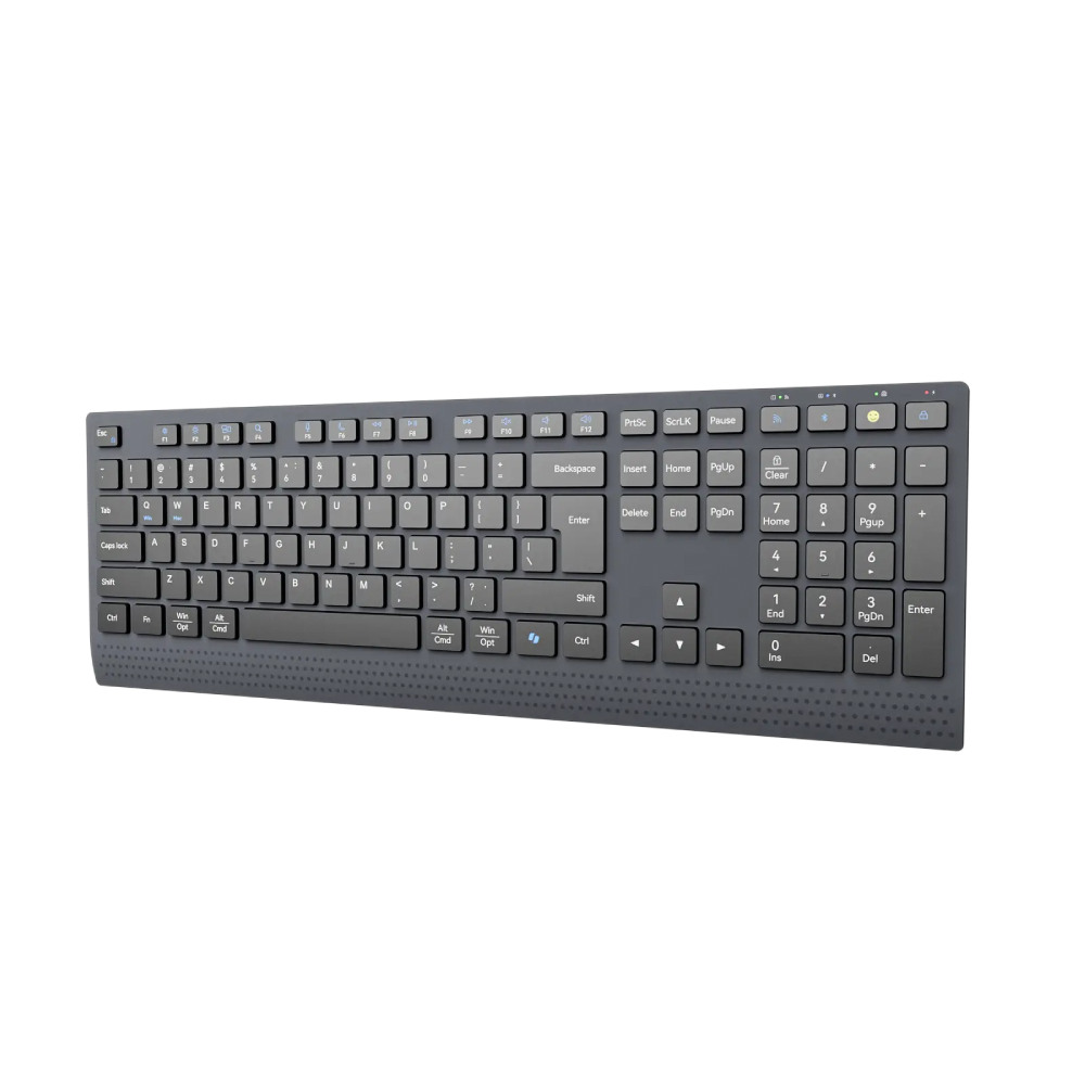 Meetion BTK2000 Black Bluetooth 5.1 Scissor Keyboard