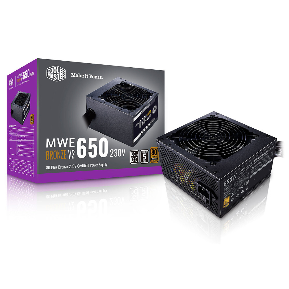 Cooler Master MWE 650W BRONZE - V2 230V