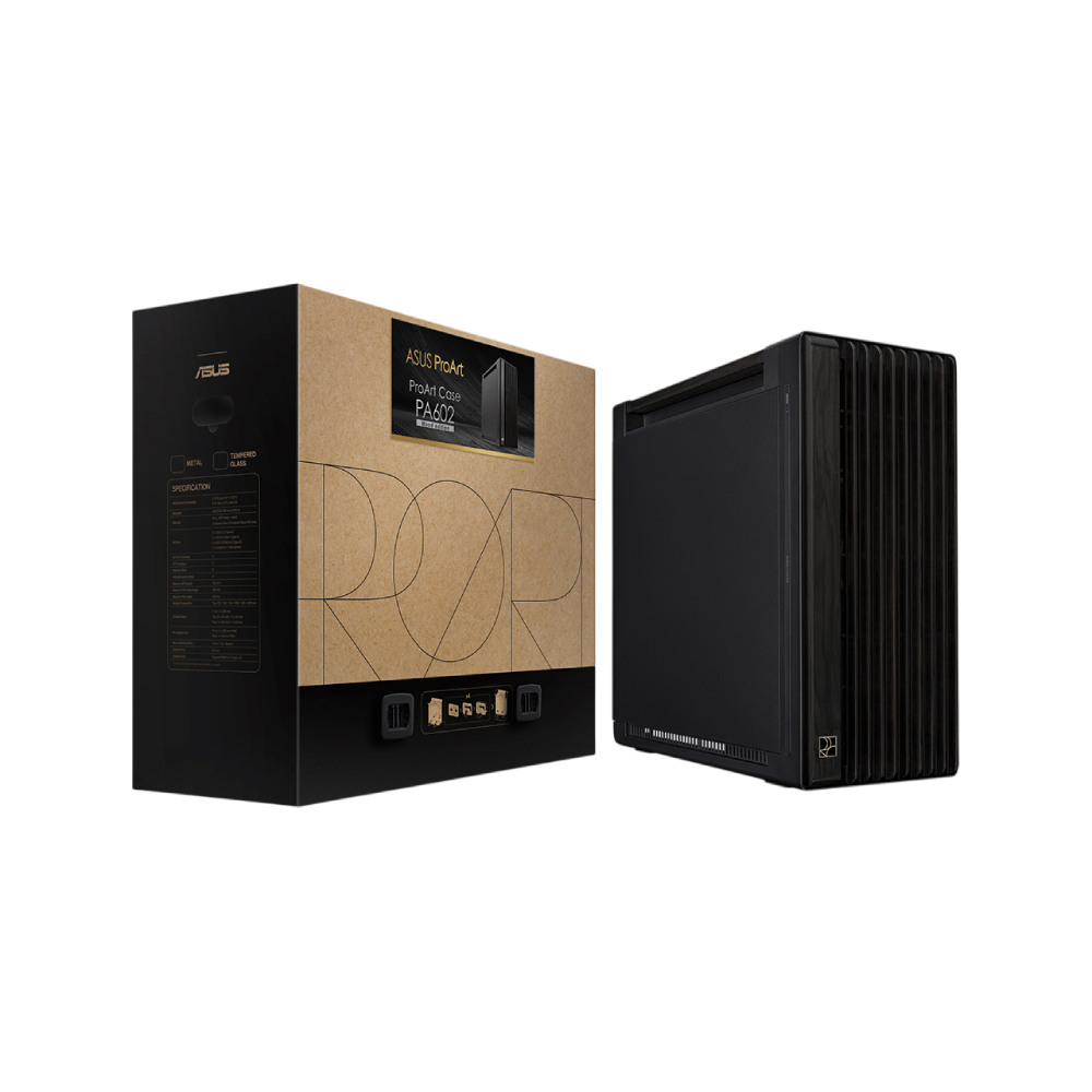 ASUS ProArt PA602 Wood Metal E-ATX computer case