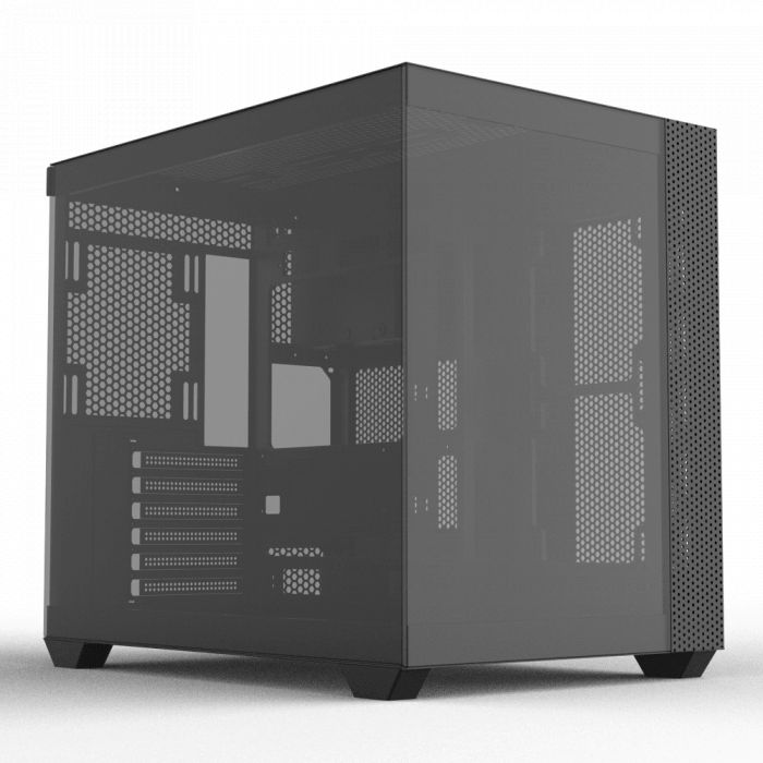 Cooler Master Midi Case - CD600 + ST4 fans + PSU MWE Gold V2 750W