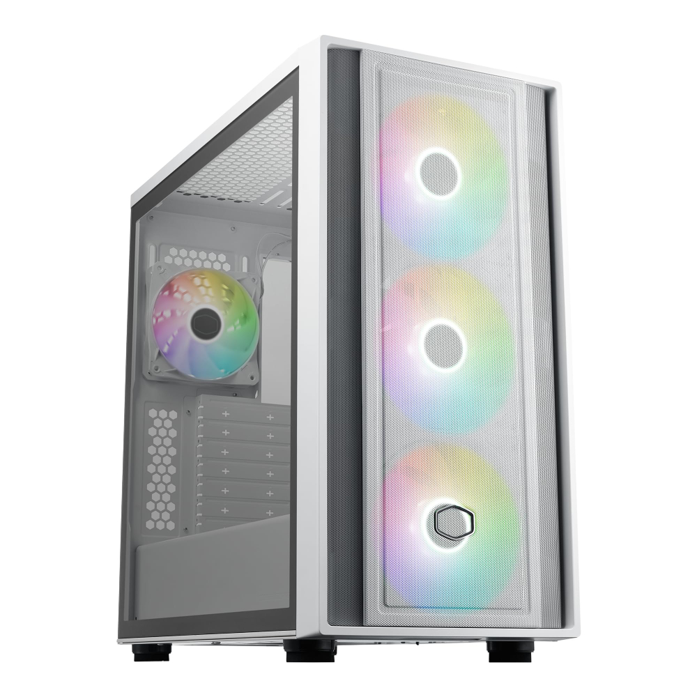 CoolerMaster MasterBox 600 - White ATX Mid Tower Case
