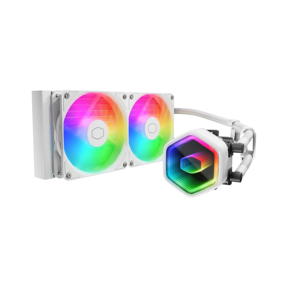 Cooler Master MasterLiquid 240 Core II White Edition AIO CPU Liquid Cooler