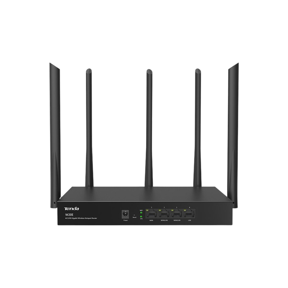 Tenda W20E AC1350 Gigabit Wireless Hotspot Router