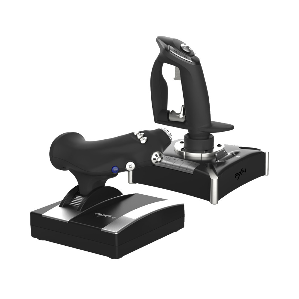PXN-2119Pro flight simulator controls PS4/XBOX/PC flight simulator controls with Vibration Flight Simulator Stick with throttle for PS4