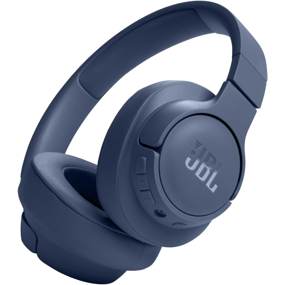 JBL T720BT Wireless Over-Ear Headphones Blue