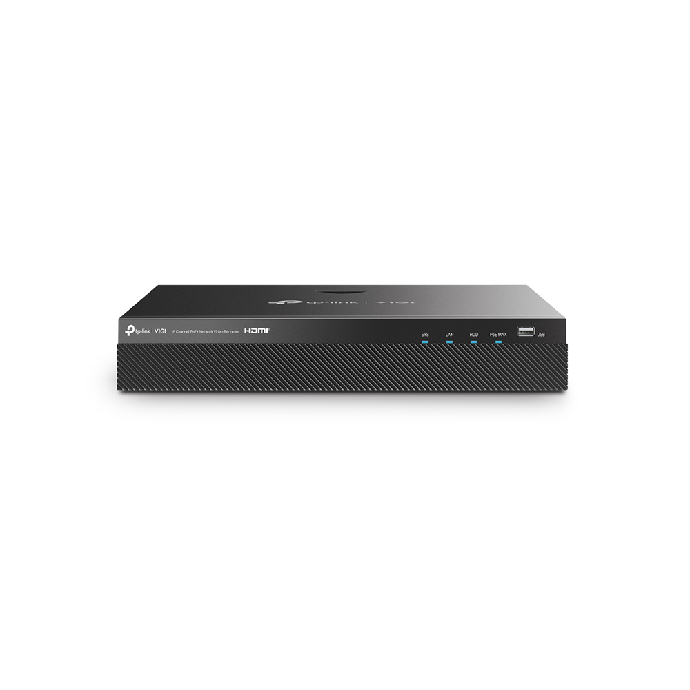 VIGI NVR2016H-16MP VIGI 16 Channel PoE+ Network Video Recorder