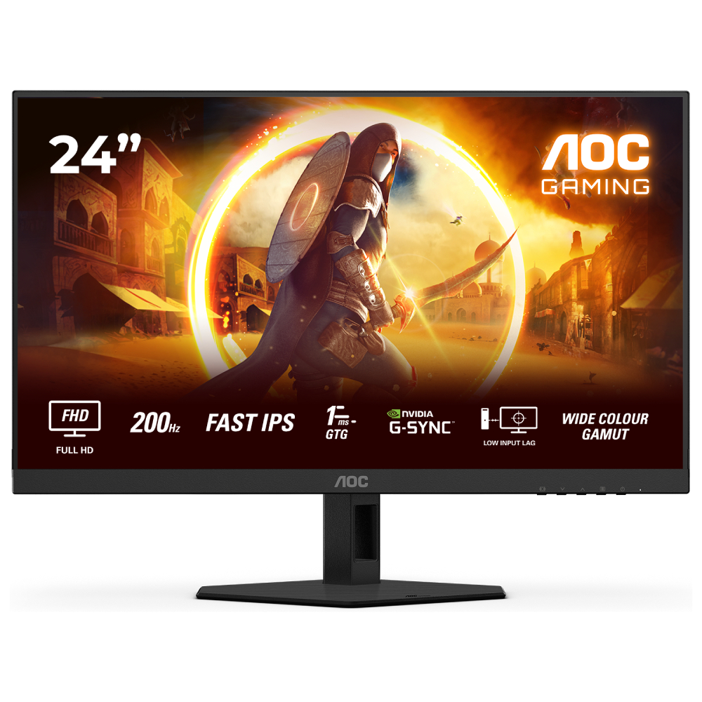 AOC FullHD Flat LED Backlit Gaming monitor 24G4HRE
