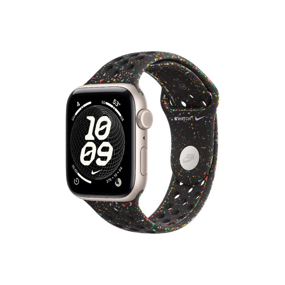 Apple Watch SE 3 GPS 44mm Starlight Aluminium Case with Starlight Sport Band - S/M