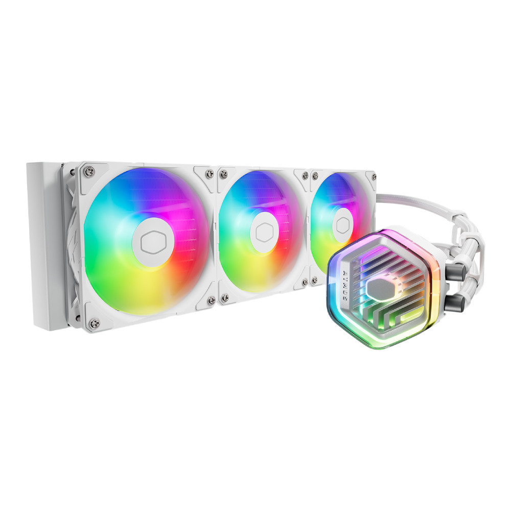 CoolerMaster ML 360 Atmos II LCD ARGB White