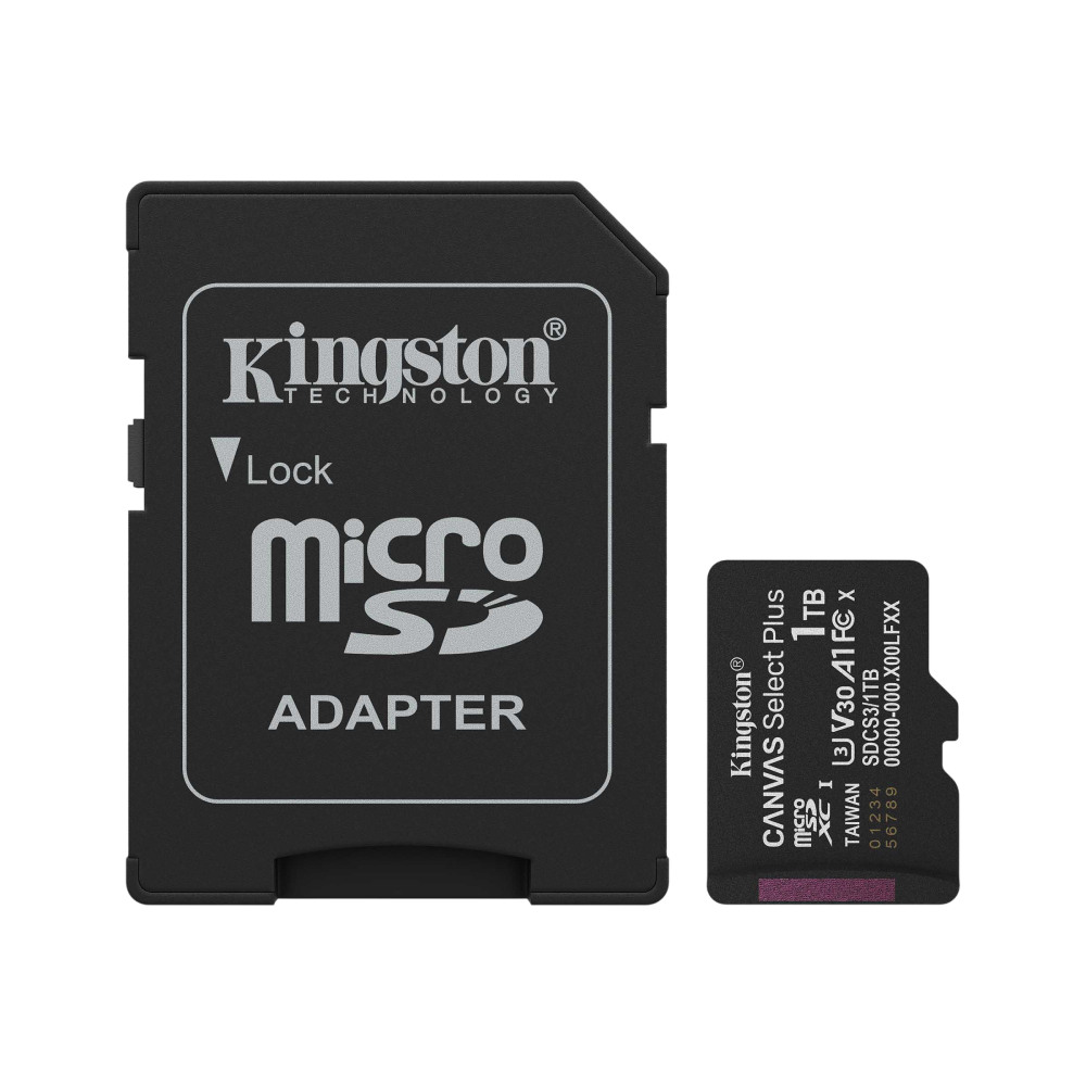 Kingston 1TB microSDHC Canvas Select
