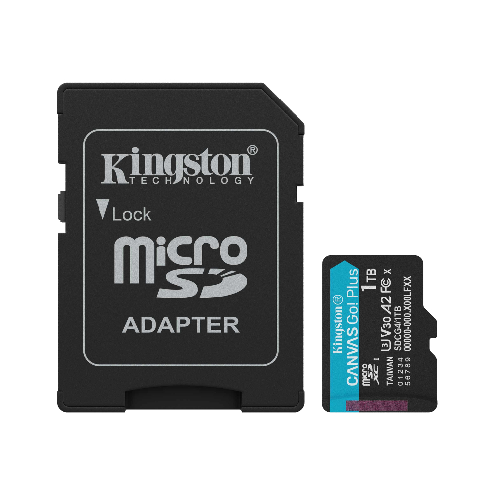 Kingston 1TB Canvas Go Plus microSDXC Memory Card