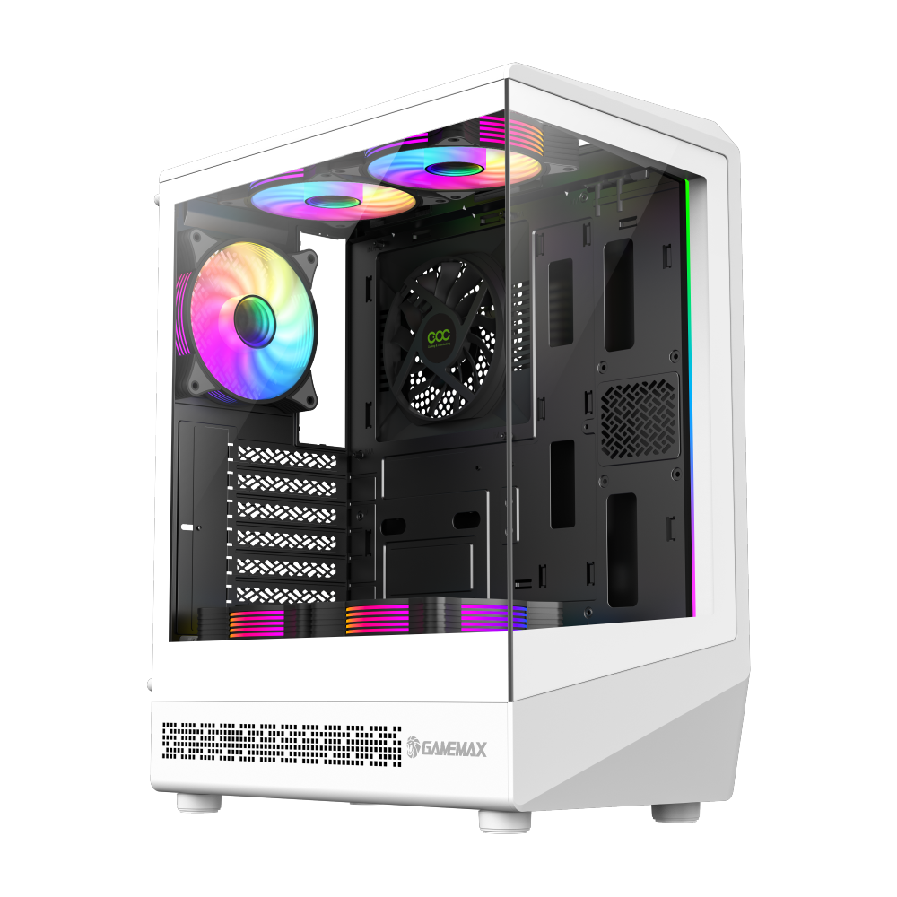 GameMax Computer Case Vista COC White