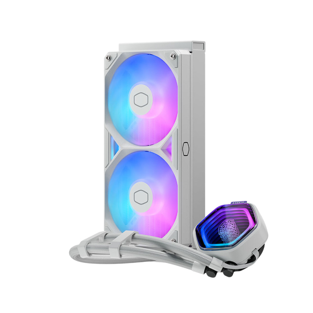 CoolerMaster ML 240 Atmos II LCD ARGB White