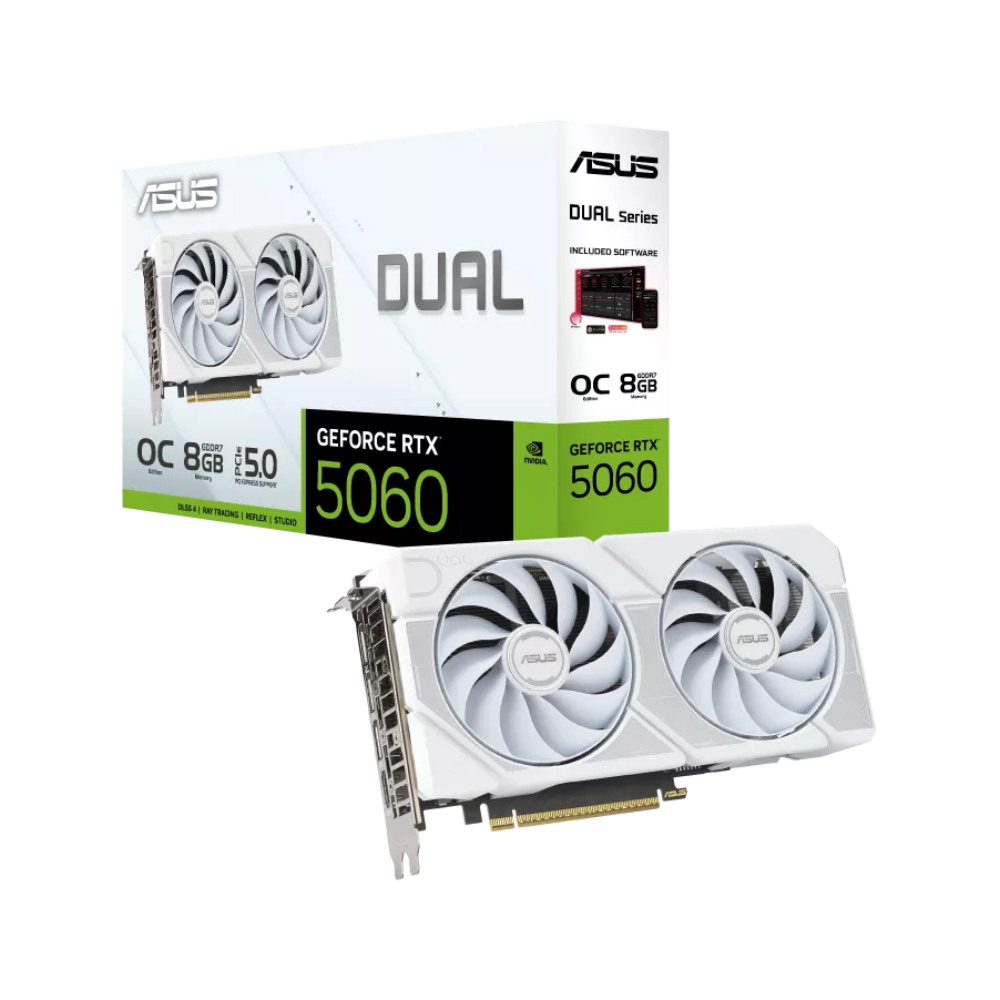 ASUS DUAL-RTX5060-O8G-WHITE
