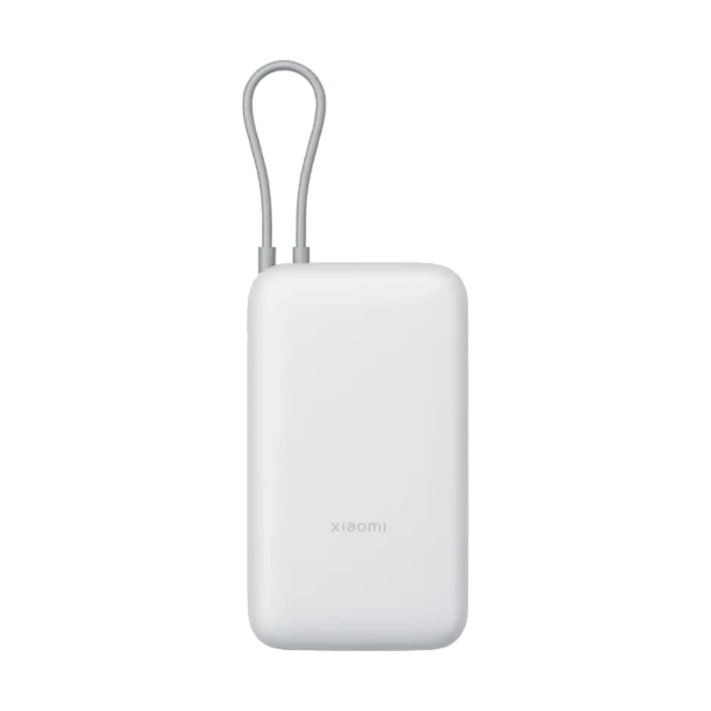 Xiaomi Power Bank 20000mAh (Integrated Cable) Light Gray