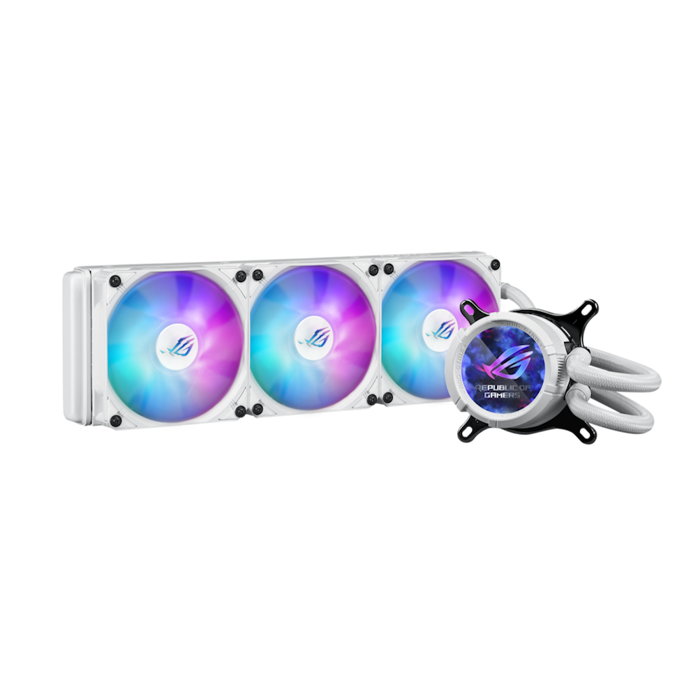 ASUS ROG STRIX LC III 360 LCD White