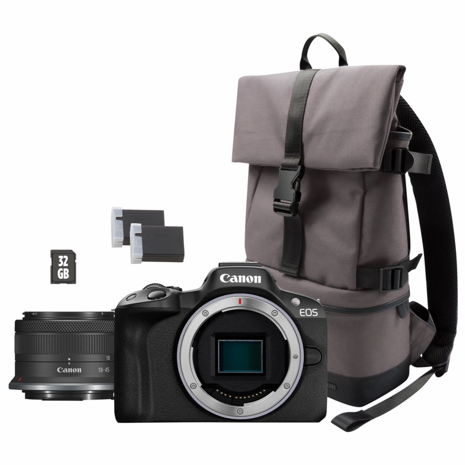 CANON EOS R50 RFS18-45 +BAG+SD