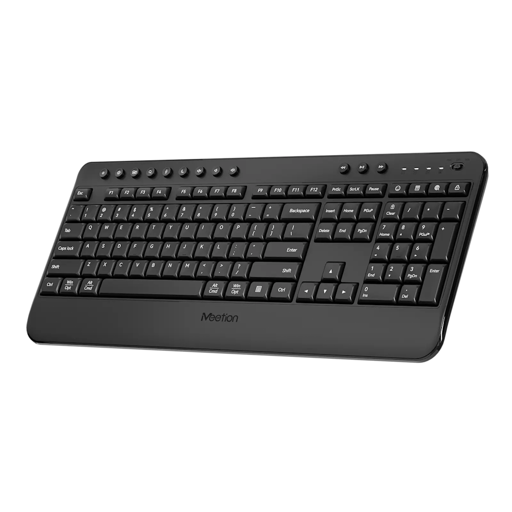 Meetion BTK5000 Wireless 2.4 Office Keyboard Black