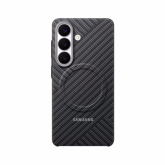 Samsung Galaxy S26 Carbon Magnet Case Dark Gray