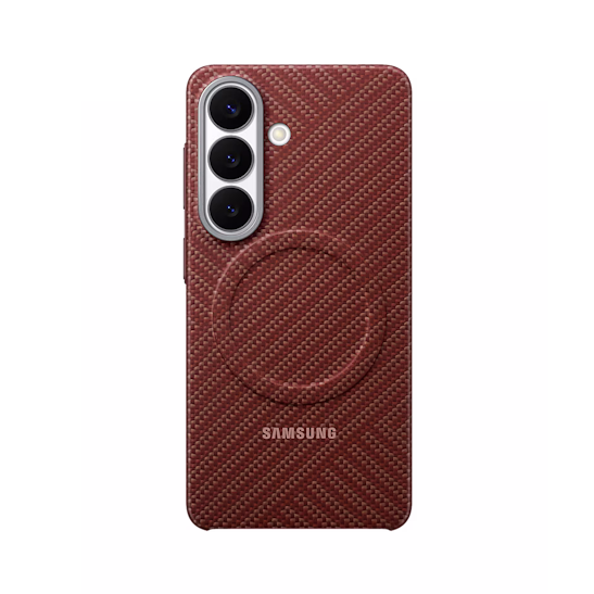 Samsung Galaxy S26 Carbon Magnet Case Red