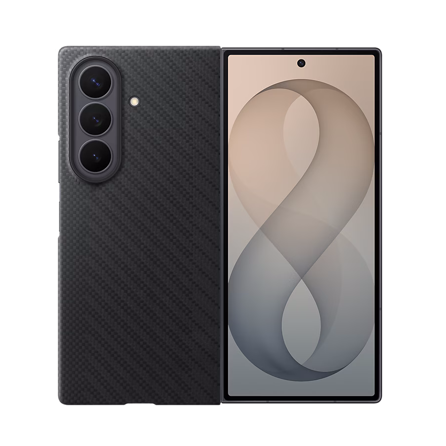 Samsung Galaxy Z Fold8 Ultra Carbon Magnet Case Black