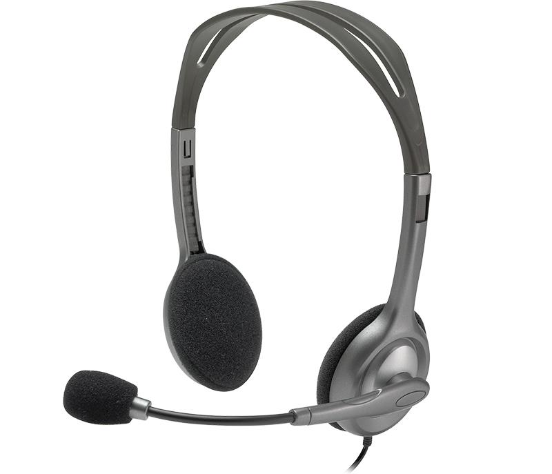 Слушалки со микрофон LOGITECH H110