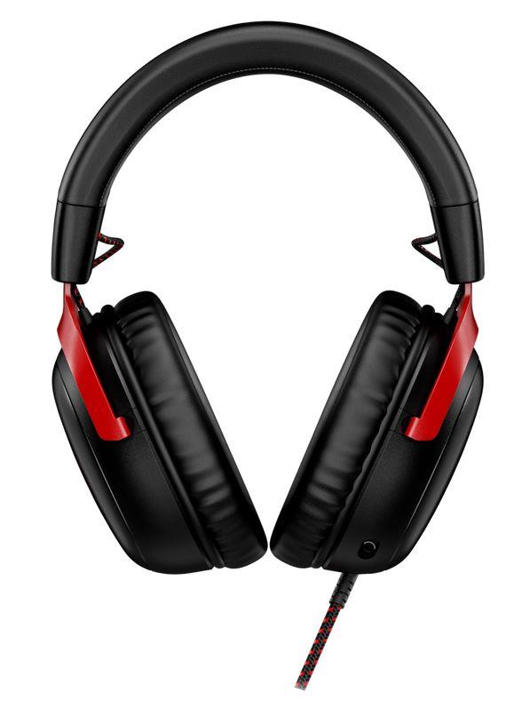 Gaming слушалки HyperX Cloud III - Gaming Headset BLK/RED