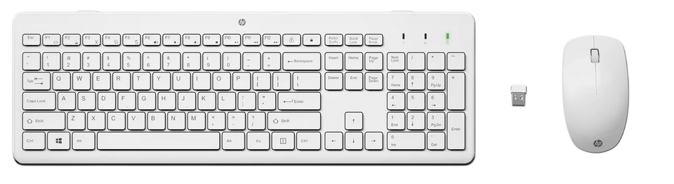 Тастатура HP 230 Wireless White 3L1F0AA