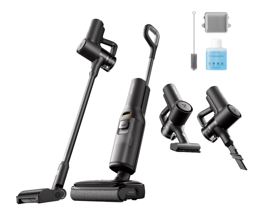Стик правосмукалка ROBOROCK F25 Combo Black, 25000Pa, 870ml