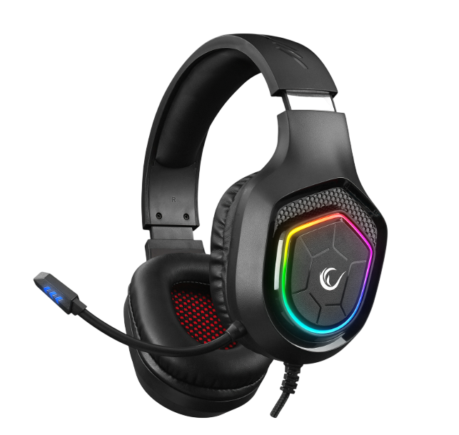 Gaming слушалки Gaming Headset Rampage RM-K90 Vector Black USB