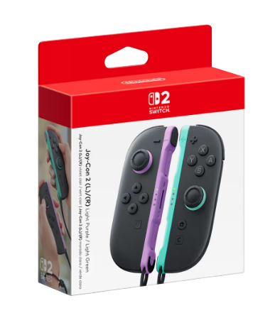 NINTENDO SWITCH 2 JOY-CON PAIR LIGHT PURPLE/LIGHT GREEN