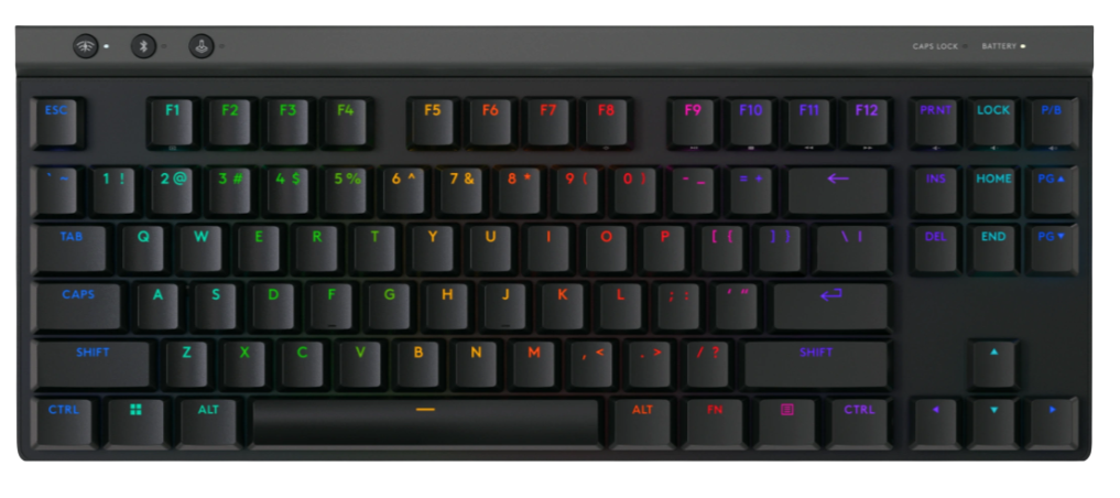 Logitech G515 Lightspeed TKL Tactile Switches Black
