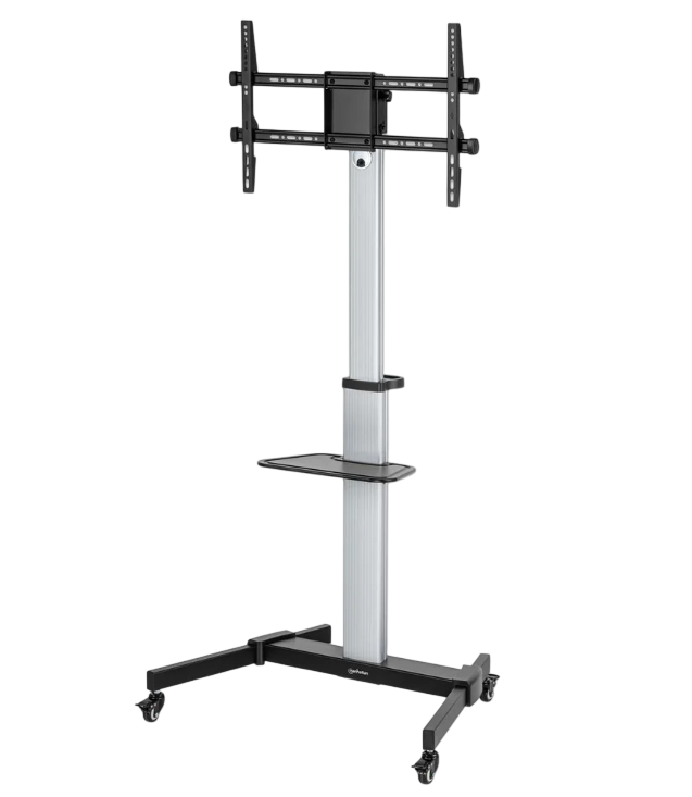 MANHATTAN Aluminum Height-Adjustable Multimedia for 37" to 86"