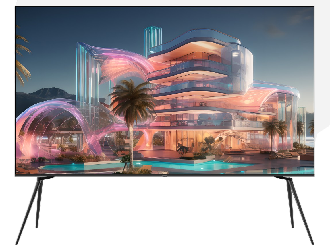 Телевизор FUEGO 100 ELU 820 GTV, 100", 4K QLED Smart, 144Hz