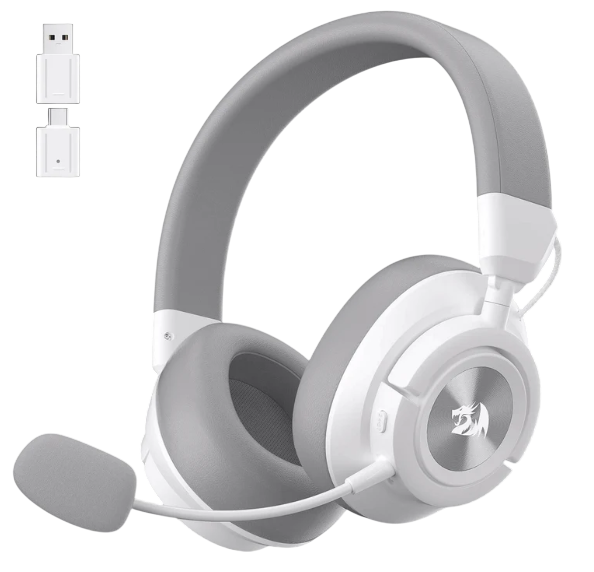 RedRagon Spectre Pro H889 2.4GHz/BT/Wired White/Grey