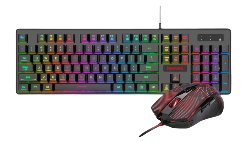RedRagon 2 in 1 Combo S107 Keyboard + Mouse